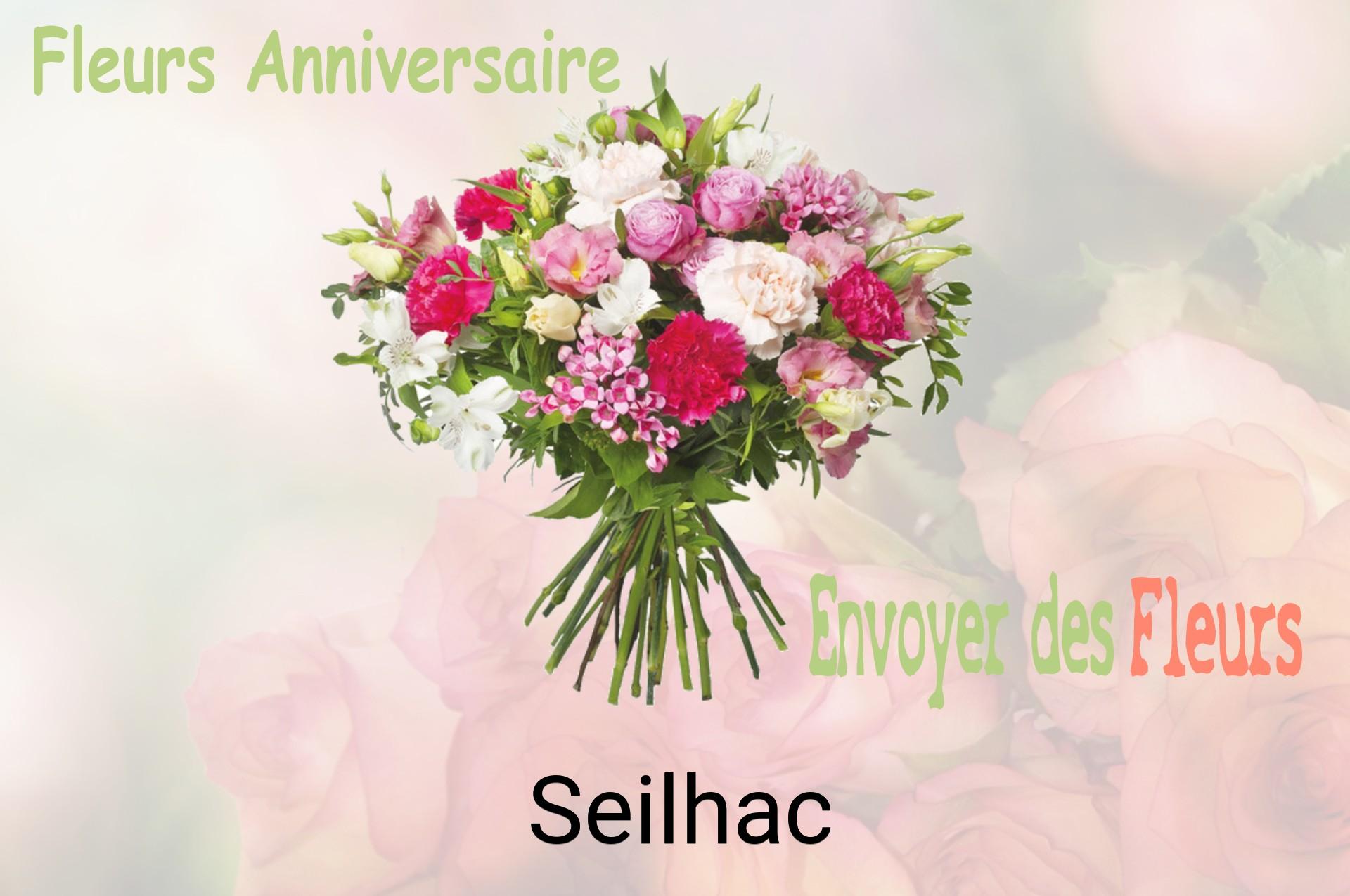 Bouquet de fleurs d’anniversaire livré à Seilhac