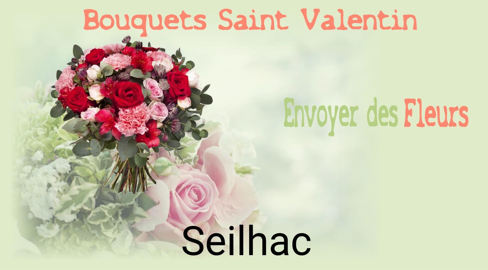 Roses de Saint-Valentin livrées à Seilhac